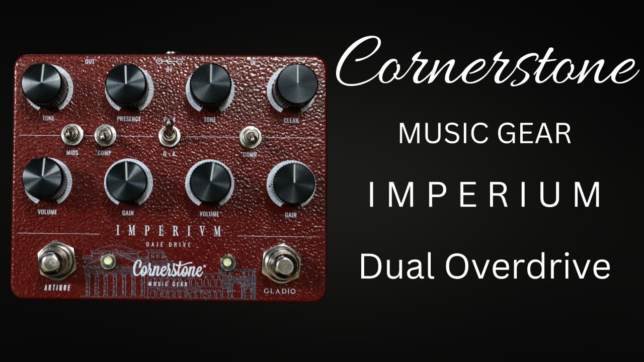 Cornerstone Imperium Dual Overdrive | Dumble и Screamer в одной педали
