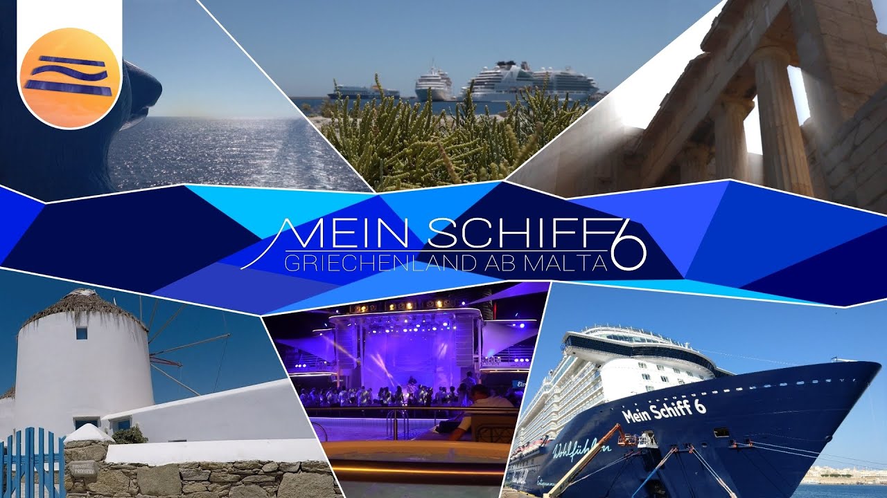 Griechenland mit Mein Schiff 6 – Traumhafte Kreuzfahrt ab Malta