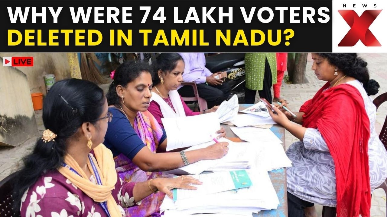 Tamil Nadu Elections LIVE: Voter List Shock! 74 Lakh Names Deleted Before Elections