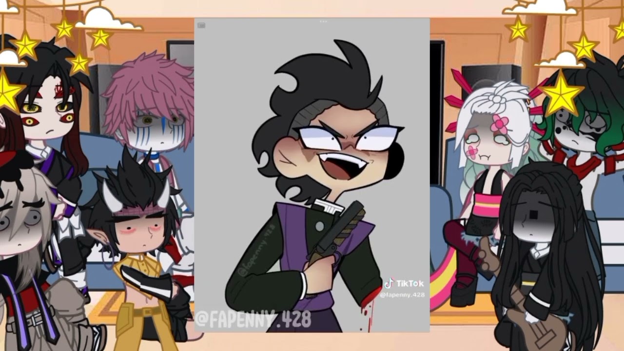 💕The upper moons react to tiktok🫐 ||🖤part 3 🤍||part /?||🫐gacha club🫐 ||Arabic ||عربي😘