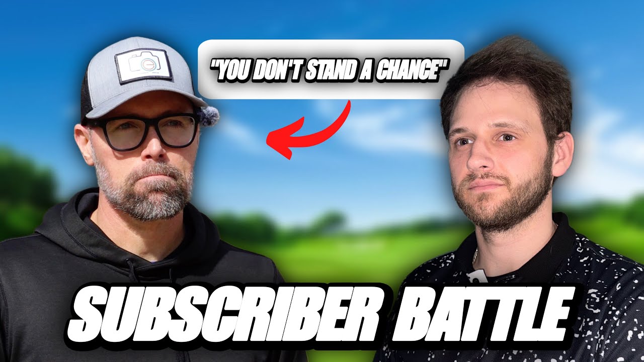 I Played My SECOND Subscriber Battle.. at his HOME COURSE // Monthly Match