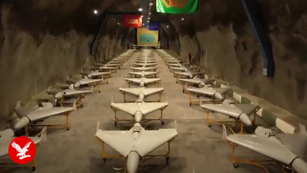 Iran unveils hidden drone stockpile in chilling propaganda video