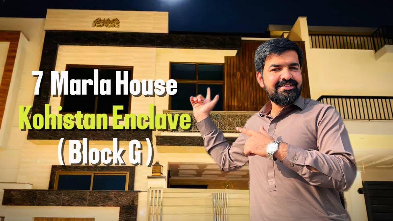 7 Marla House For Sale in Kohistan Enclave | Wah Cantt | Block G | Malik Usman Realtor