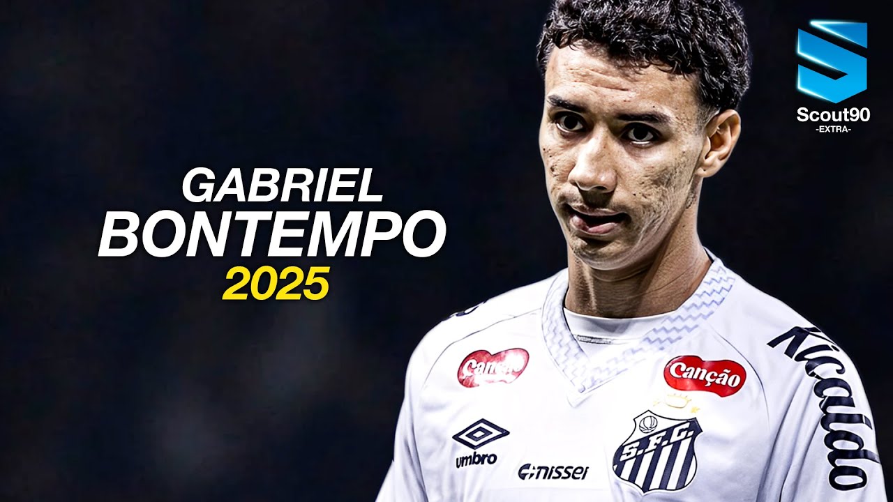 Gabriel Bontempo 2025 ► Santos - Crazy Skills, Assists & Goals | HD