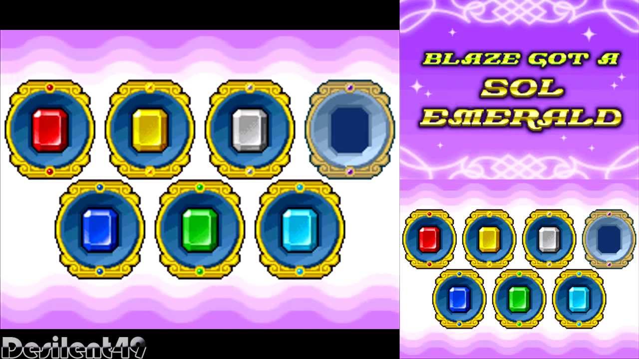 Sonic Rush Adventure : (Part 9) - Emerald Hunting