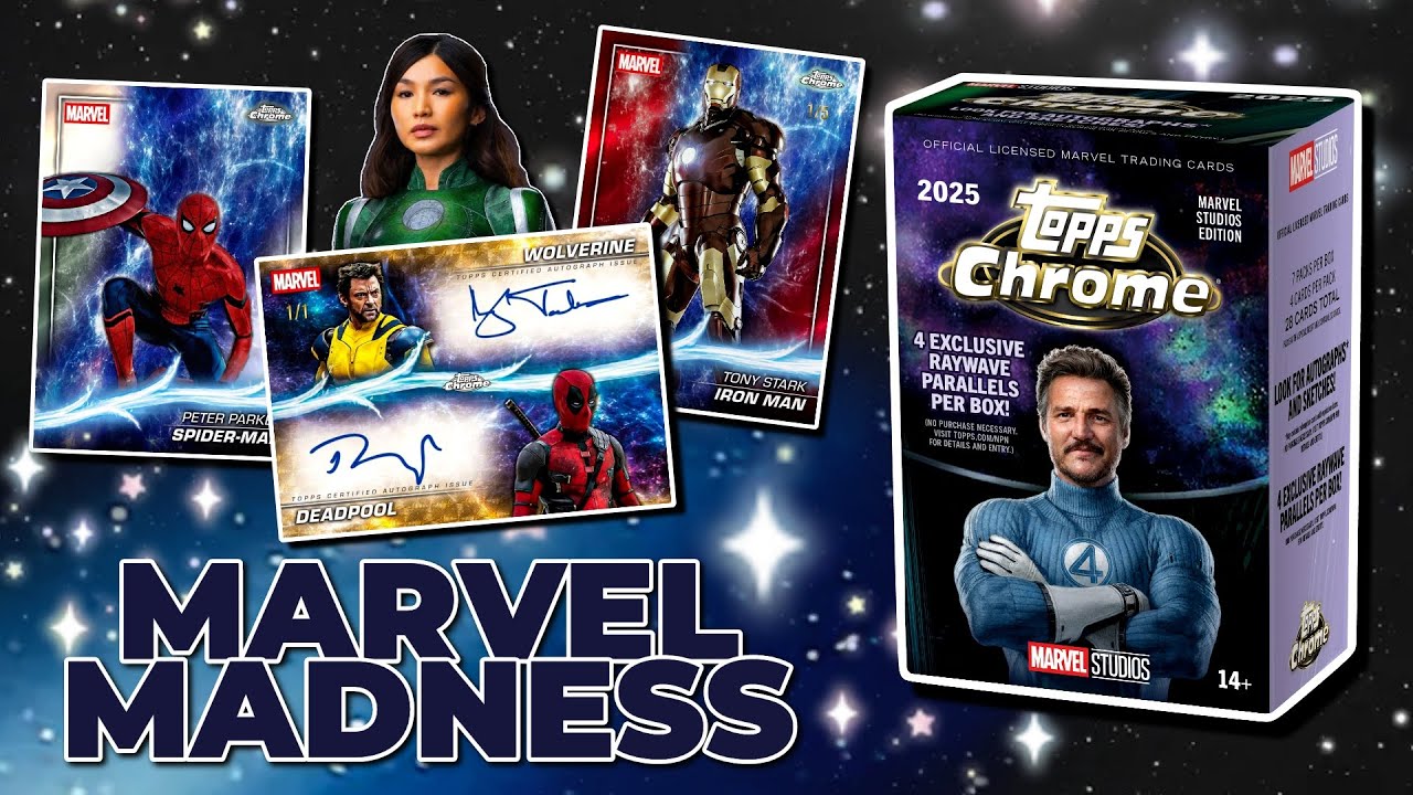 TOPPS Chrome Marvel Studios Blaster Boxes