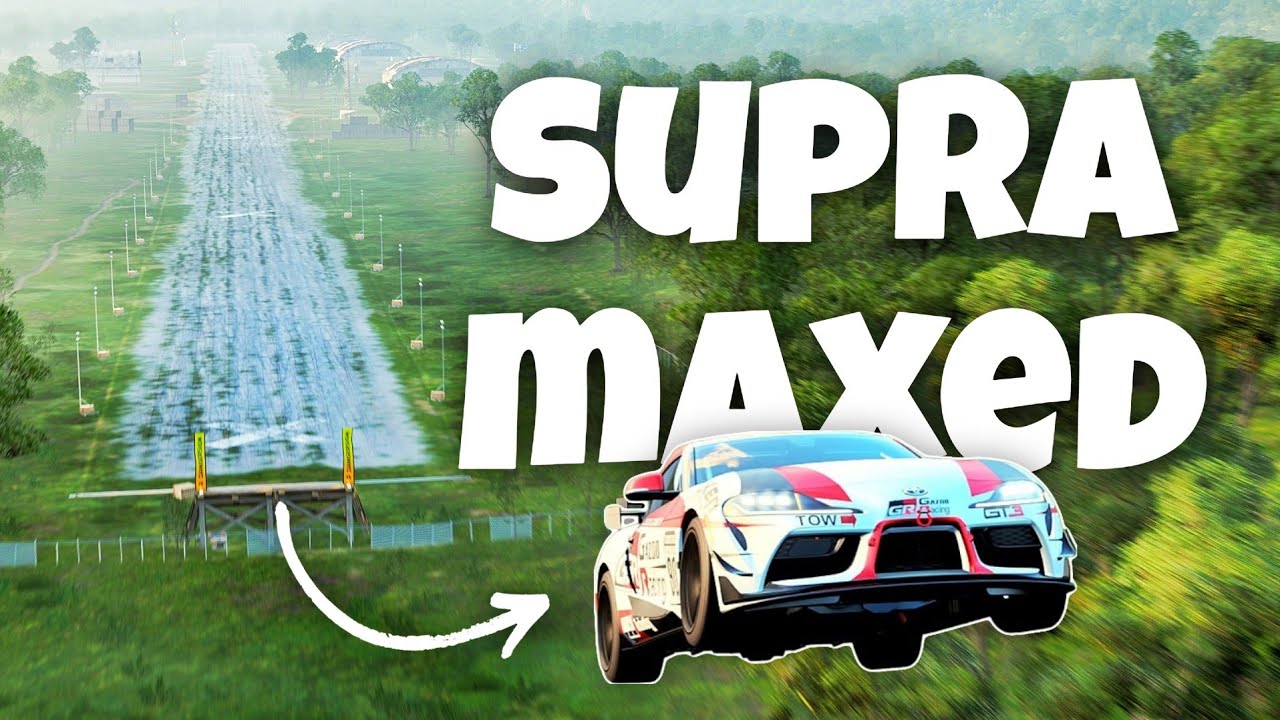 Toyota Supra 2020 Upgrade + 3** KM/H Top Speed Test | Forza Horizon 5
