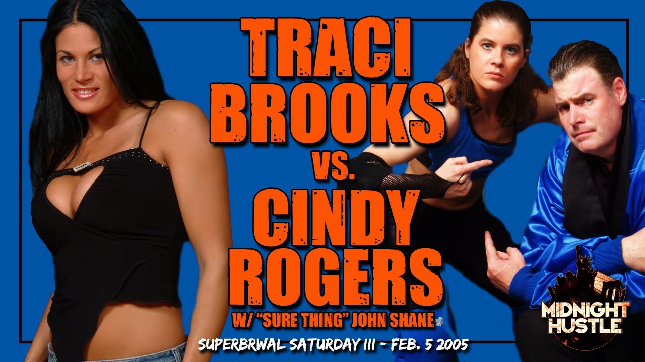 Traci Brooks vs Cindy Rogers (... and Surprise Debut of Jazz) - (Feb 2005) NWA Cyberspace Wrestling