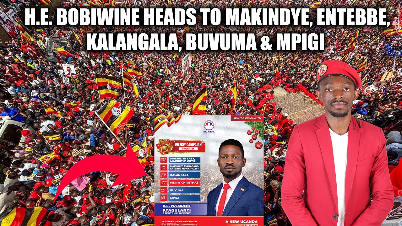 H.E. Bobiwine Heads to Makindye, Entebbe, Kalangala, Buvuma and Mpigi | Recap of Bukedea & Ngora
