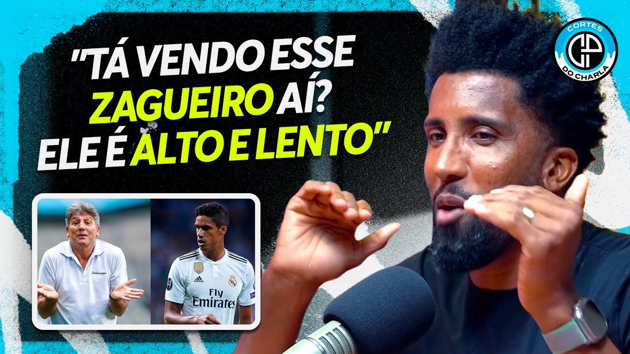 RENATO GA&Uacute;CHO DETONOU O VARANE ANTES DA FINAL ENTRE GR&Ecirc;MIO E REAL MADRID 🤣