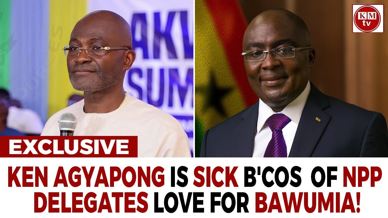 Hatred & Enviness Of Bawumia Is Killing K. Agyapong, Slowly!
