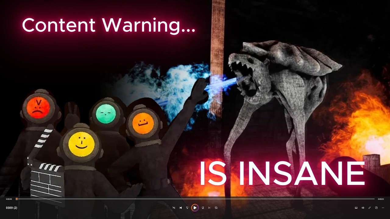 Content Warning Part 2 | This game is crazy