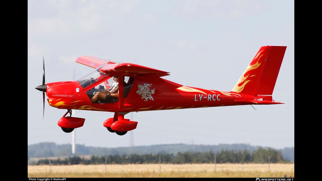 Aeroprakt A32 Flight Lesson Touch and go VFR