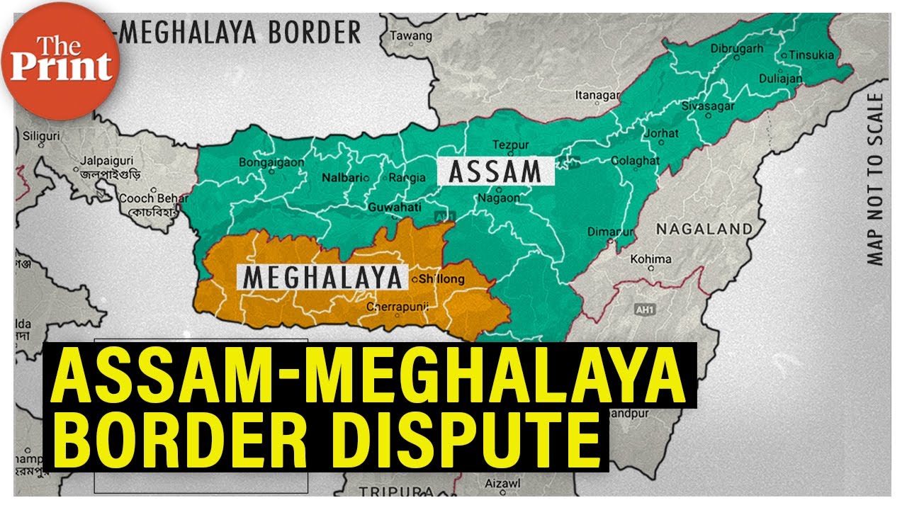 The 50-year-old border dispute between Assam & Meghalaya and what's being done to resolve it