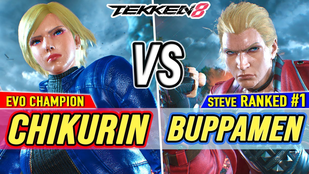 T8 🔥 Chikurin (#1 Ranked Lili) vs Buppamen (#1 Ranked Steve) 🔥 Tekken 8 High Level Gameplay