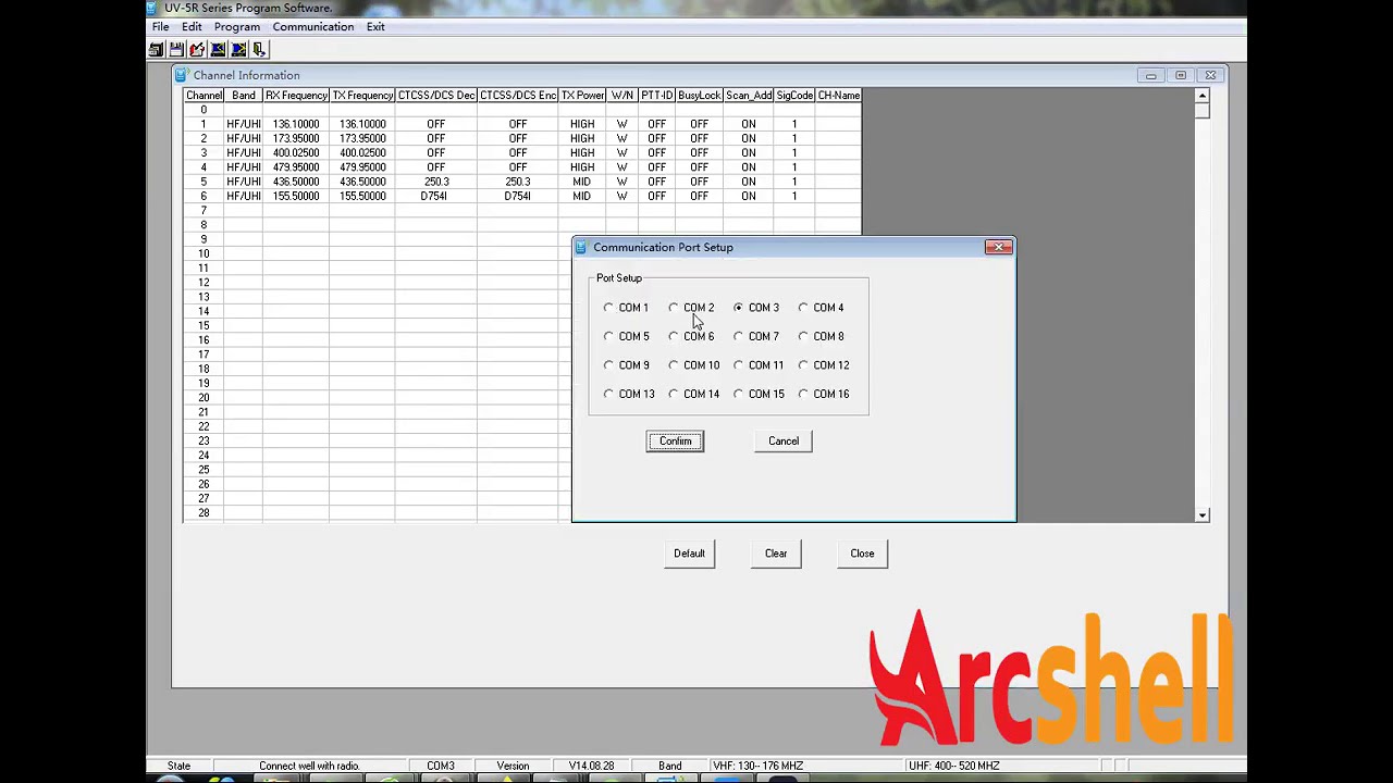 how to adjust squelch level