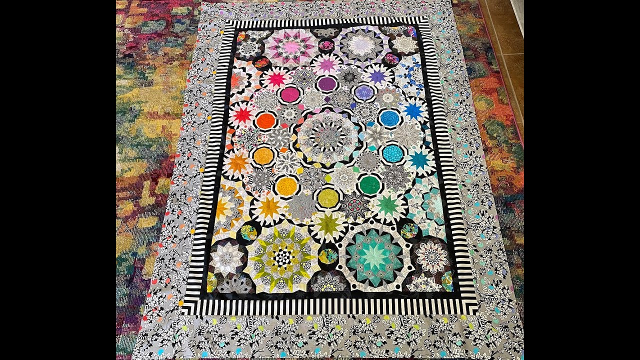 How to make your quilt lay flat and square. (How to block a quilt)