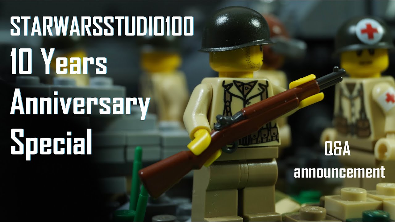 LEGO: 10 years (Starwarsstudio100's 10 year anniversary special + Q&A announcement: CLOSED)