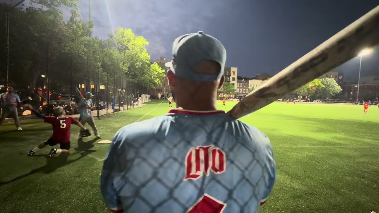Hit squad family vs New Era softball BBSL weeknights