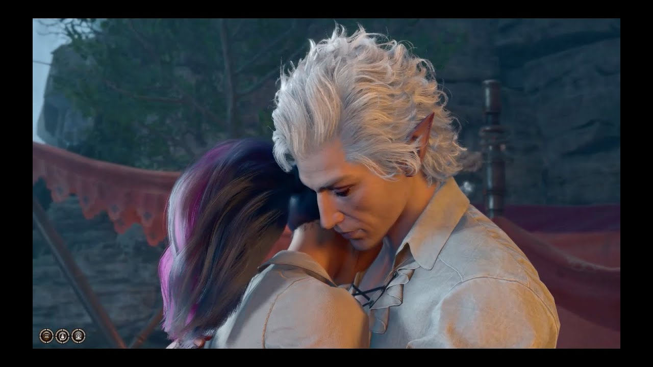 BG3 Act 2 - Astarion romance scene - unprovoked confession