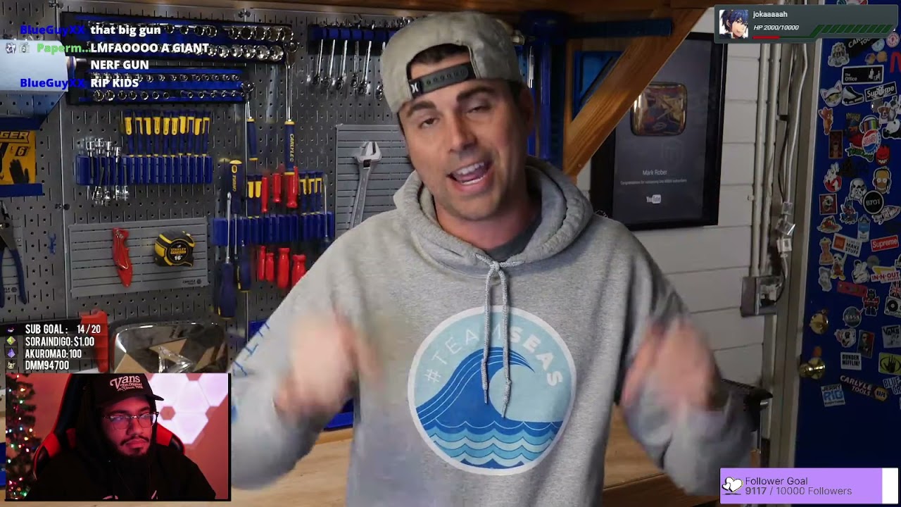 Retro reacts to Mark Rober 