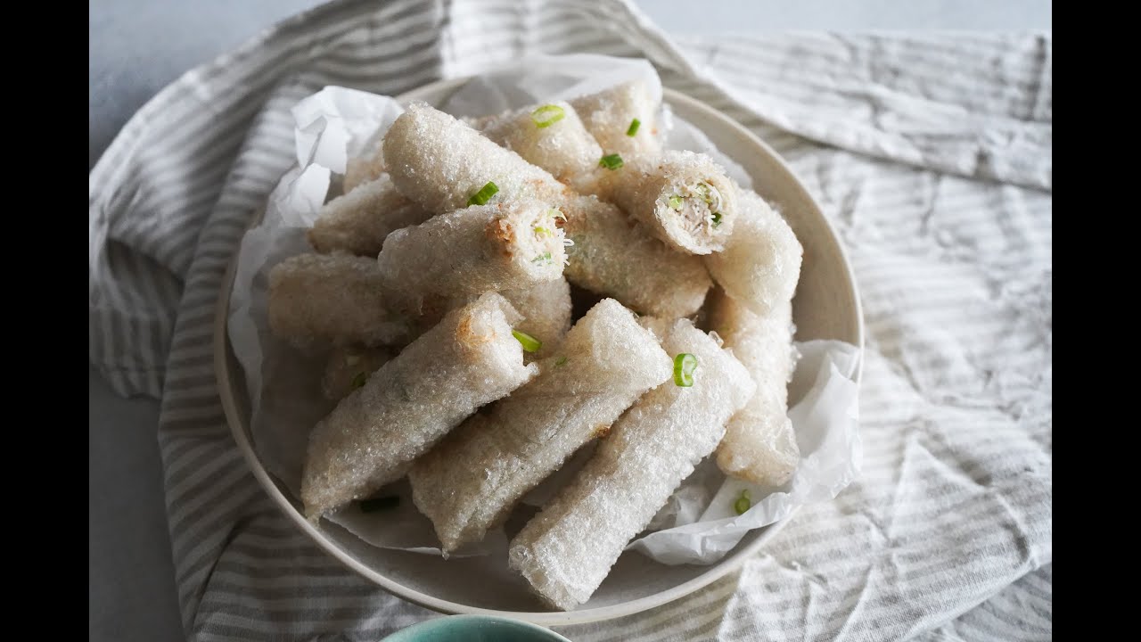 Vietnamesiske Forårsruller - Den Friterede Version