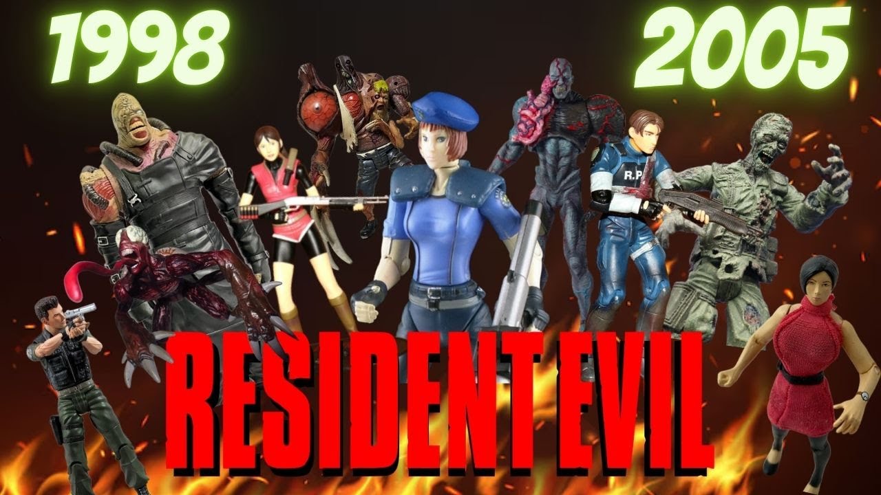 ALL Resident Evil Action Figure History(Retrospective) [Part 1]