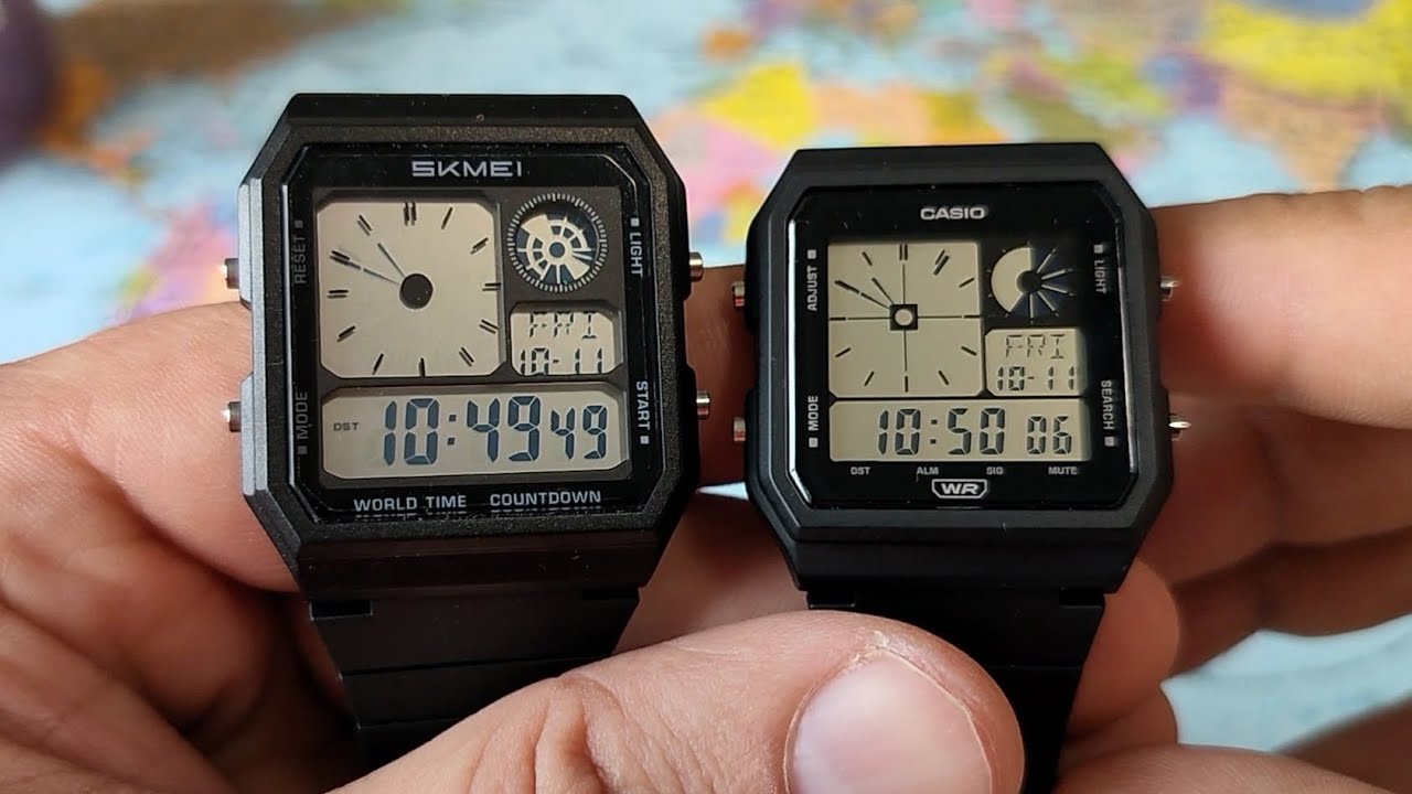 Skmei 2347. У Skmei получилось лучше чем у Casio?