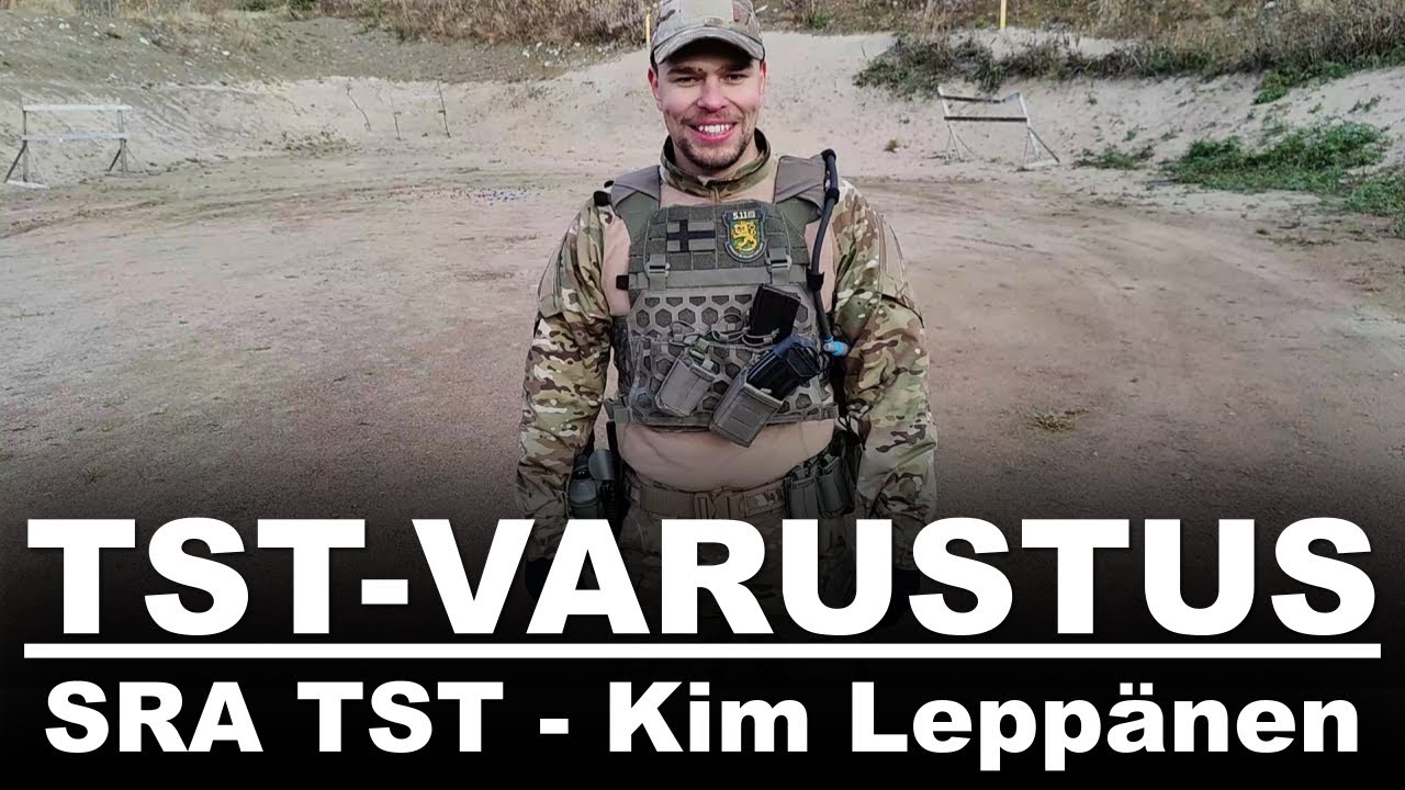 SRA TST -varusteet - Kim Leppänen