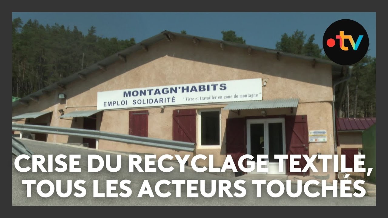 Recyclage du textile, un secteur en crise qui touche tous les acteurs