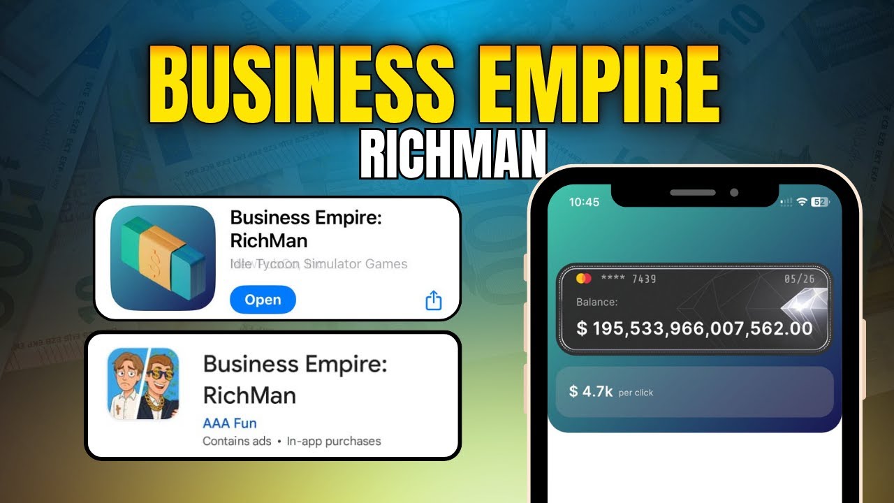 💸 I Built a $710 Trillion Empire in Business Empire: RichMan!