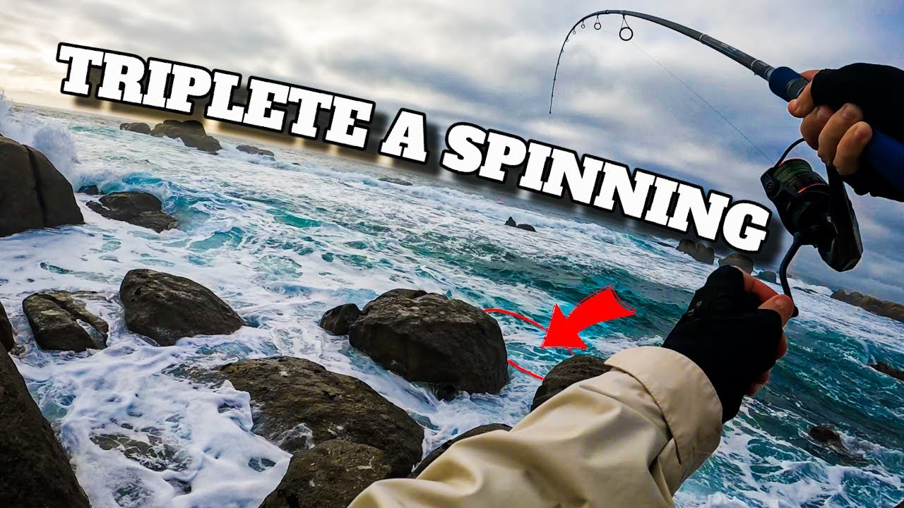 TRIPLETE de especies a SPINNING en GALICIA | Fue una jornada MUY DIFÍCIL