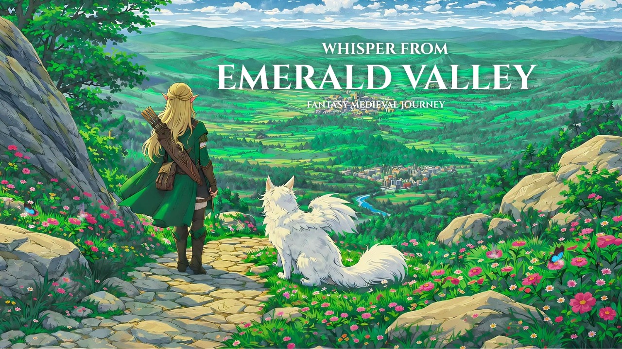 Fantasy Medieval Journey Music for Relaxation and Adventure | Whisper From Emerald Valley