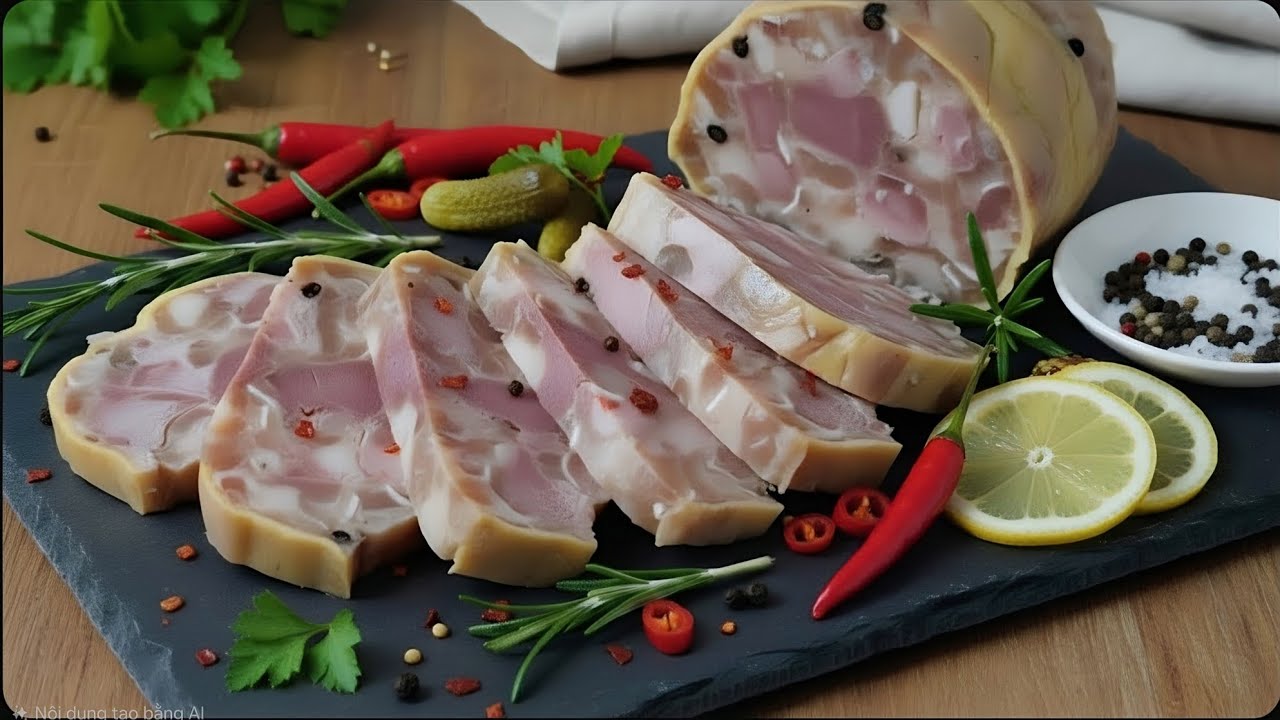 Cách làm THỊT NGUỘI ( Jambon)  thơm ngon thịt đỏ vô cùng dễ.