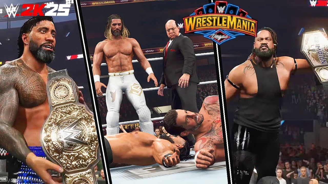 WWE 2K25 SIMULATION: WrestleMania 41 (Night 1) Full Show Highlights