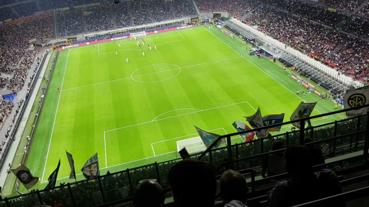 Tifo Curva Nord Milano | Inter - Real Madrid 0-1 | Secondo tempo