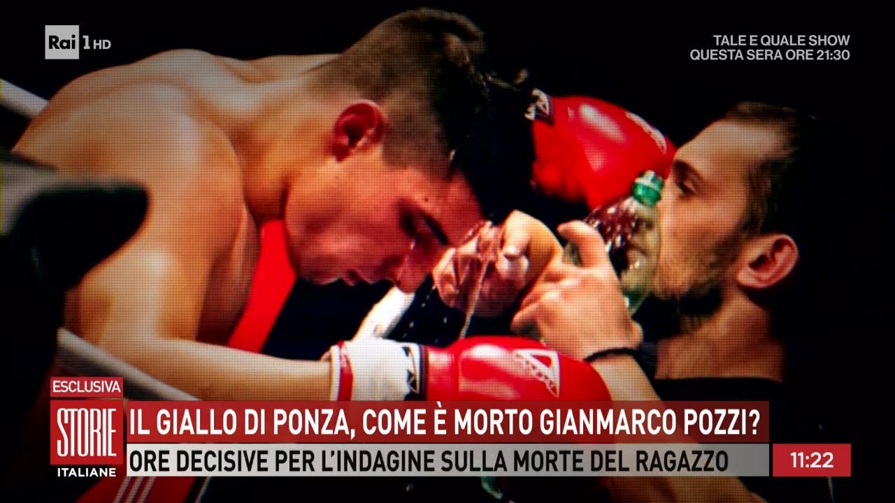 Il giallo di Ponza, come è morto Gianmarco Pozzi? - Storie Italiane 22/09/2023