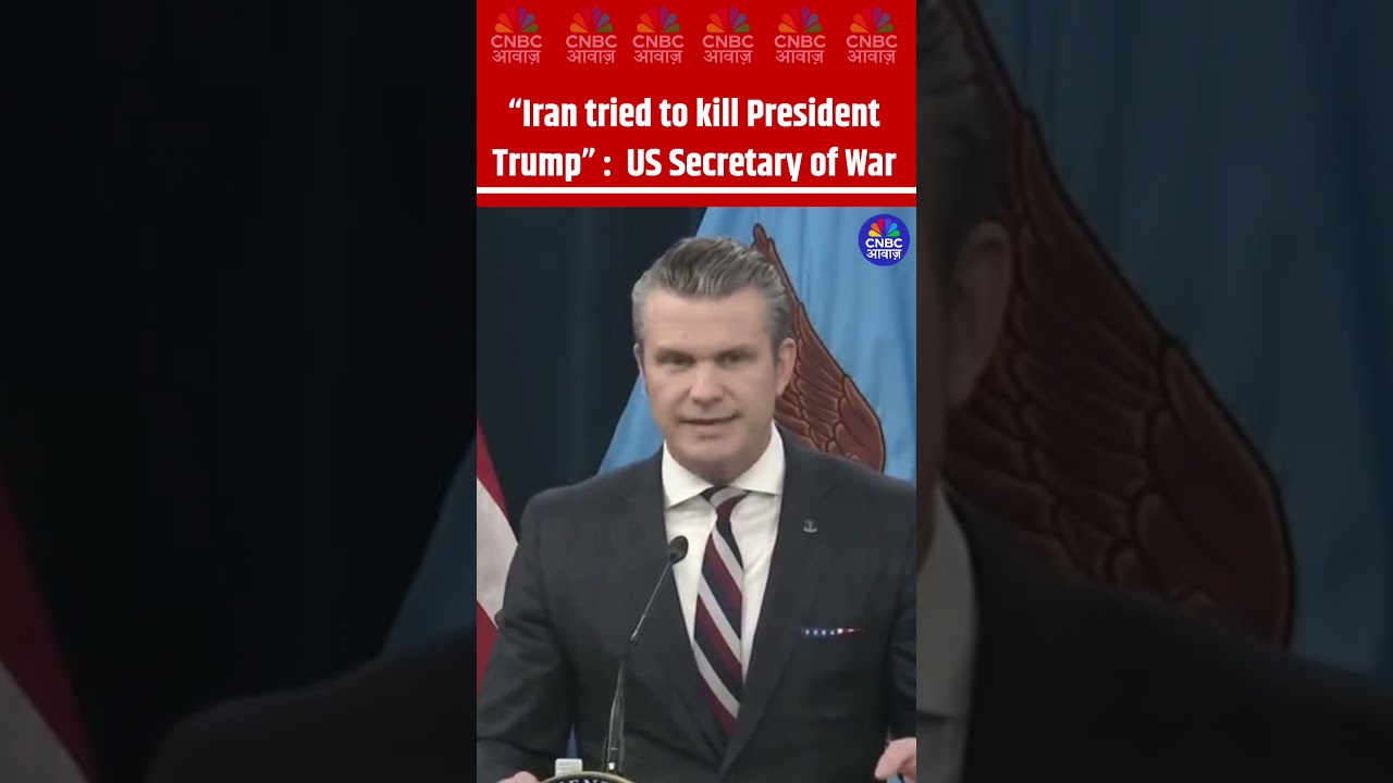 &ldquo;Iran tried to kill President Trump&rdquo; : US Secretary of War #DonaldTrump #Iran #War