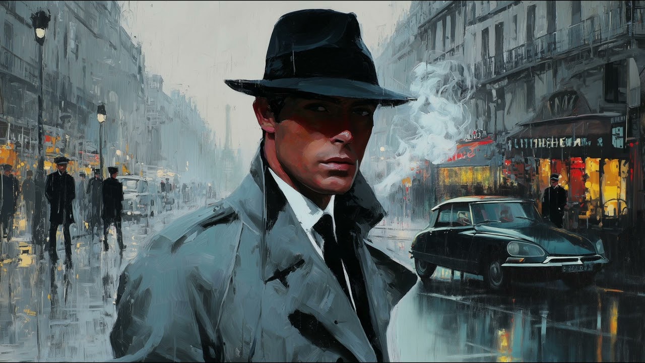 NOIR WHISPERS PART 4 &mdash; 1960s French Crime Lounge | Moody Style Chill Atmosphere, Late Night Ambience