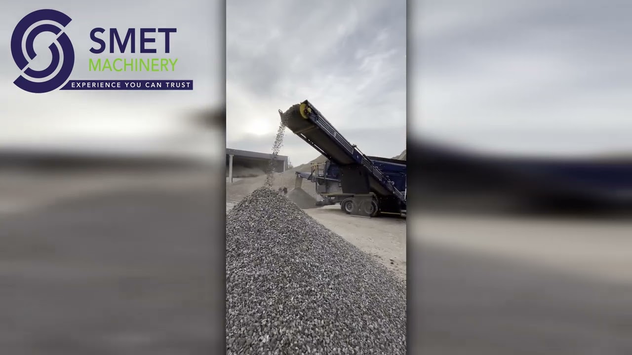 Maskin Mekano ECO6 - Screening Crushed Rubble - Fine Screening