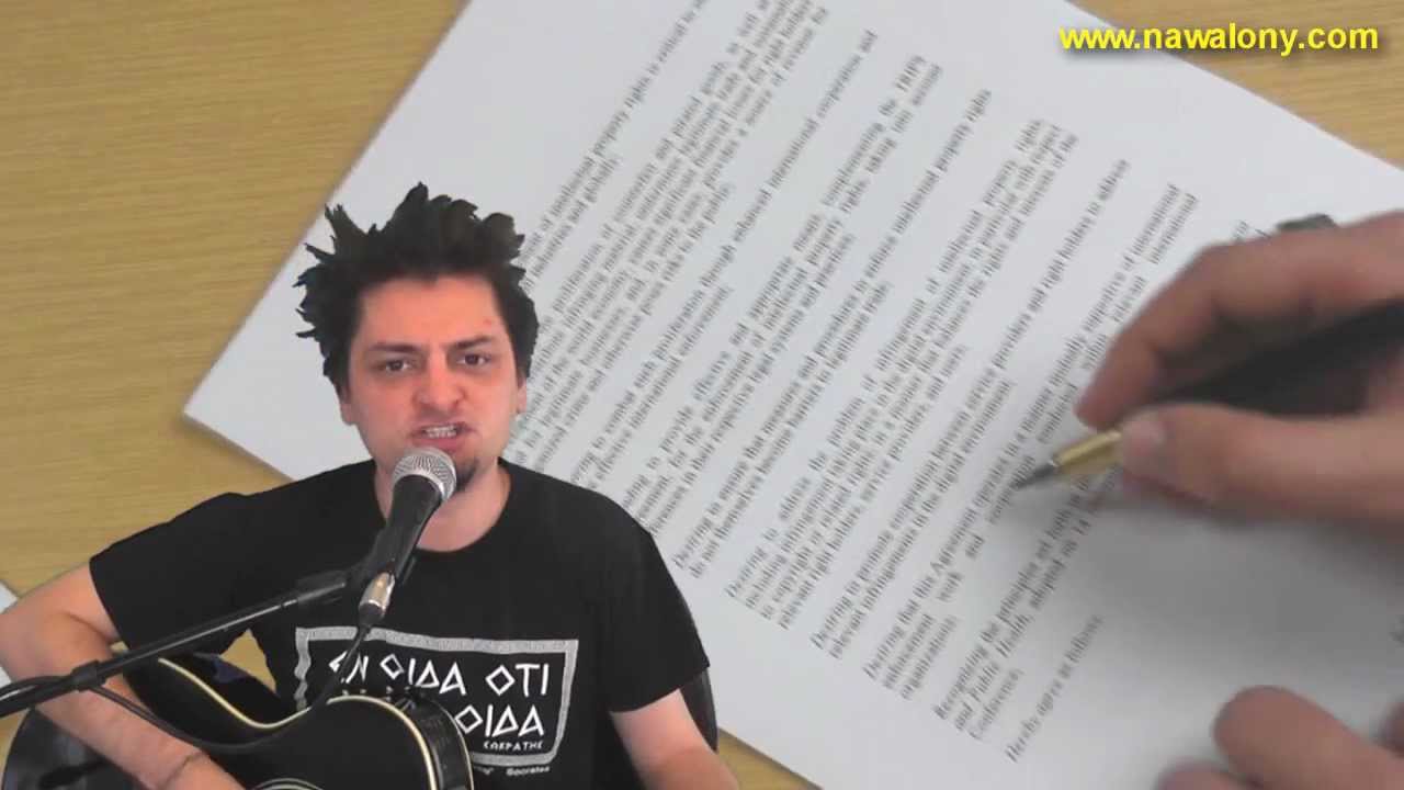 ACTA - protestsong