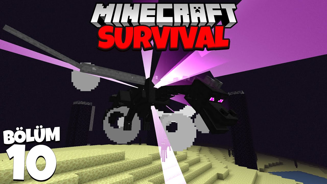 EN NOOBCA END MACERASI | MİNECRAFT 1.19.2 SURVİVAL BÖLÜM 10