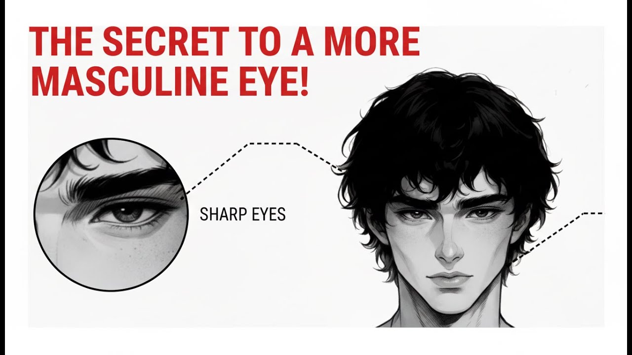 What Makes a More MASCULINE Eye Area?