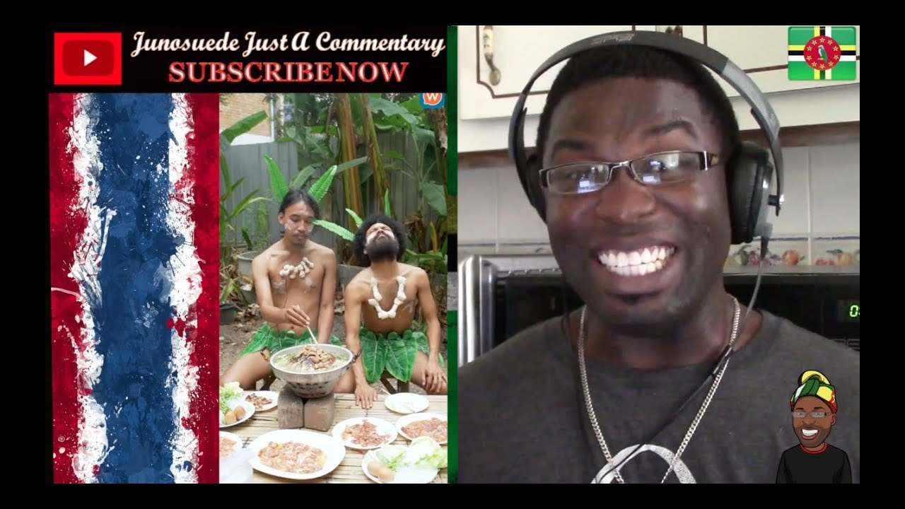 คาเฟ่บ้านทุ่ง || EP.13 กุ้งอบ  VS  EP.14 สูตรการทำหมูหมัก || Wongnai || Junosuede Reaction