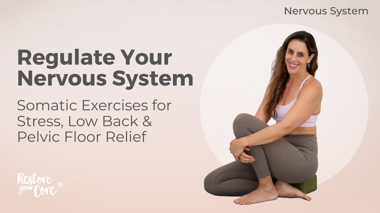 Regulate Your Nervous System | Somatic Exercises for Stress, Low Back & Pelvic Floor Relief