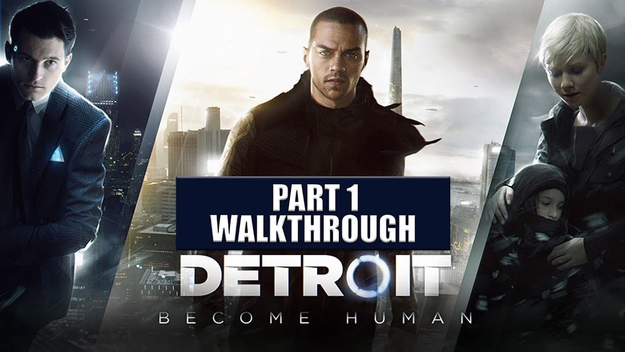 Detroit: Become Human | Walkthrough | PS4 Pro | Part 1 "The Future" | CenterStrain01