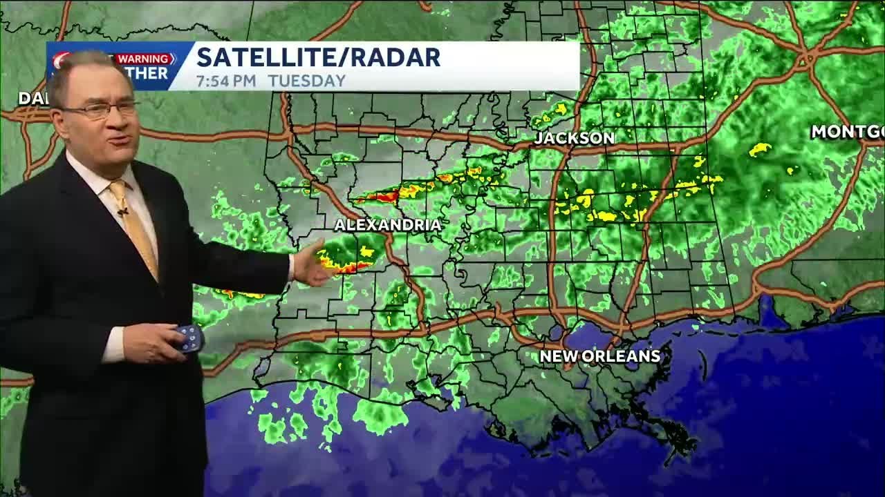 Overnight rain, colder mornings, warmer weekend