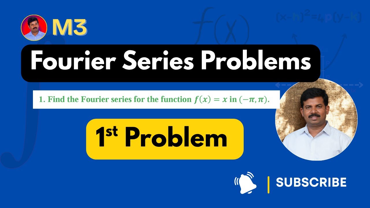 10 || VTU Fourier Series Explained in Kannada | f(x)=x | Simple and Easy Method for Exams