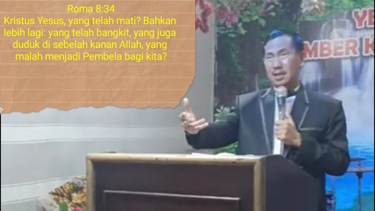 Kenaikan Yesus Ke Surga | Pdt. Ricardo Sitorus, STh| GPdI Damai Sejahtera Medan