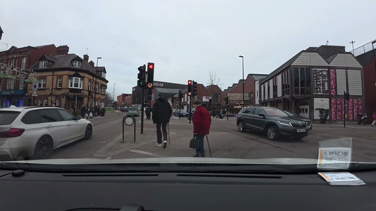 POV Nissan Elgrand Drive from Tupsley to Hereford Butchers 29122025